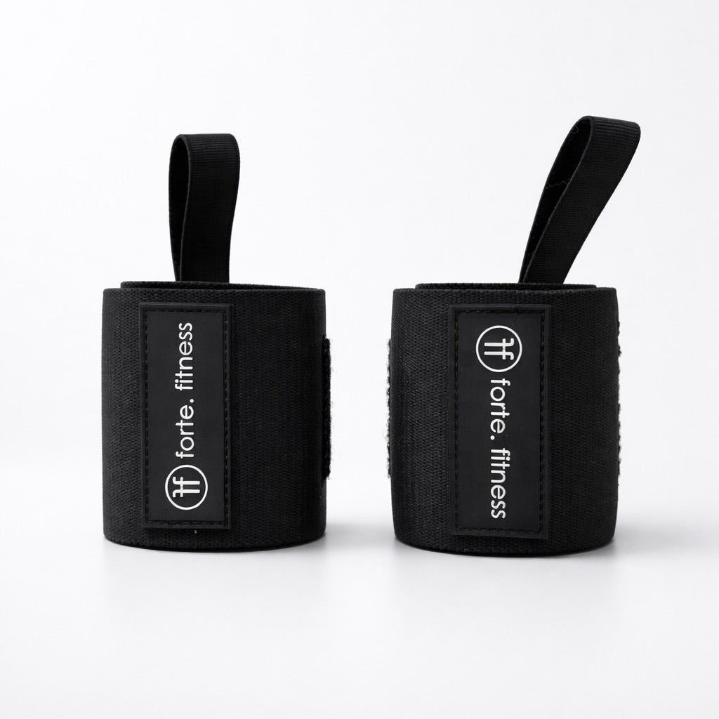 Wrist Wraps Premium Supportive wrist bands for Weightlifting, CrossFit & Strength Training