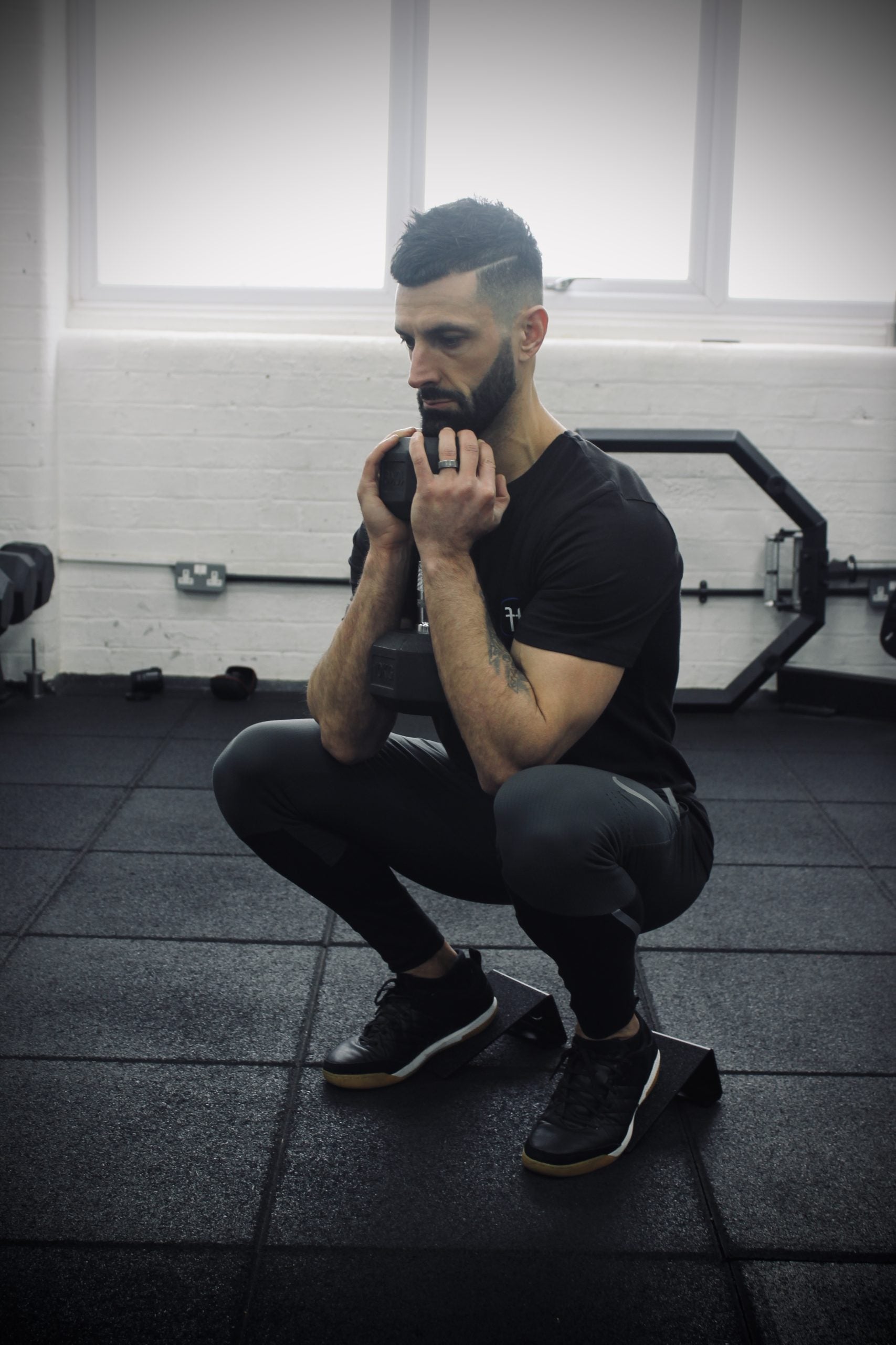 Slanted Squat Blocks – 25° Heel Elevation Wedges for Squats, Mobility & Lower Body Strength