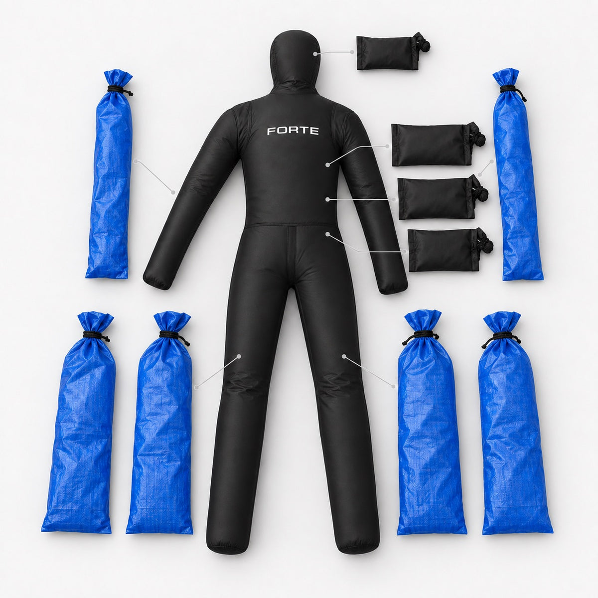 Adjustable Weight Training & Evacuation Dummy