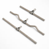 Triple Cable Attachment Pack | EZ Curl Bar Tricep Bar & Straight Bar