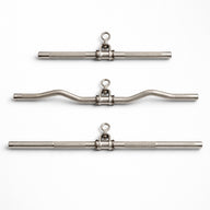 Triple Cable Attachment Pack | EZ Curl Bar Tricep Bar & Straight Bar