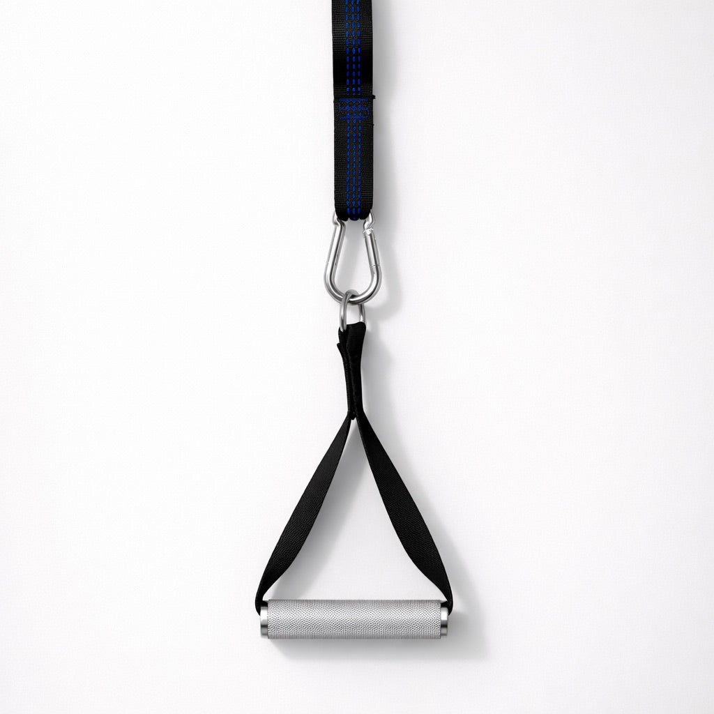 Gym Cable Machine Knurled Stirrup D- Handles