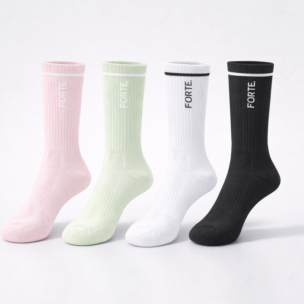 Forte Fitness Crew Socks