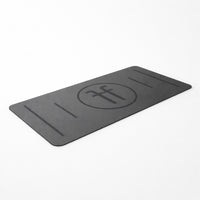 Handstand mat with hand positioning guide