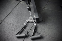 Double to Single Carabiner Adapter Clip – Cable Machine Connector for Faster, Versatile Training