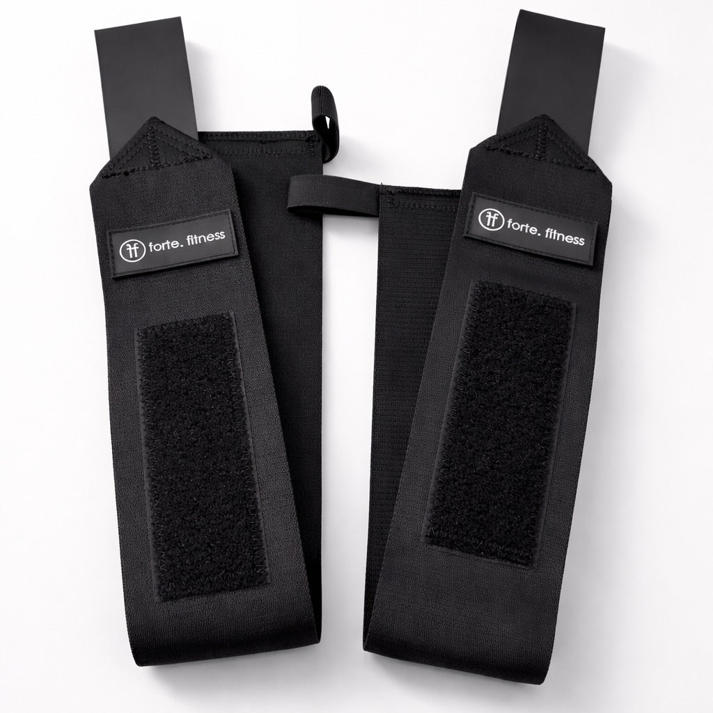 Wrist Wraps Premium Supportive wrist bands for Weightlifting, CrossFit & Strength Training
