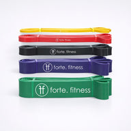 Resistance Band Set of 5 for Home & Gym Strength Training
