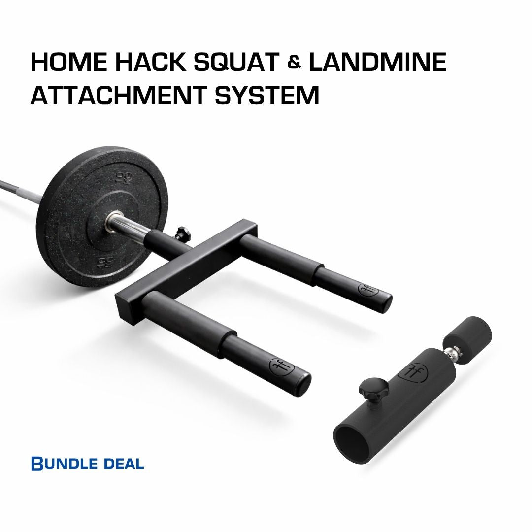 Home Hack squat landmine system