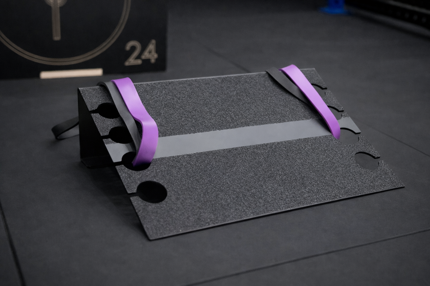 Slant board & Resistance Bands Kit for Knee Strength & Mobility