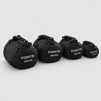 Forte Premium black throwing bags available in 10kg, 15kg, 25kg and 35kg capacities