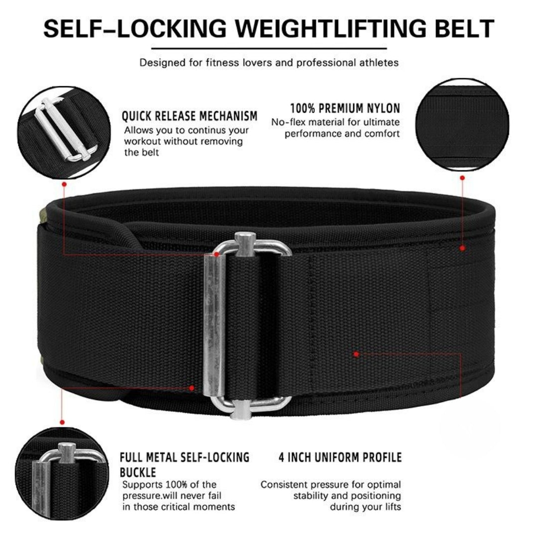 Lifting Belt – Flexible Support Belt for Strength Training, CrossFit & Hyrox