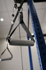 Gym Cable Machine Knurled Stirrup D- Handles