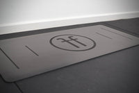 Handstand mat with hand positioning guide