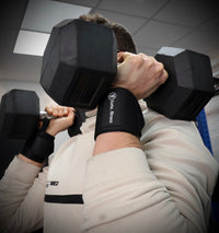 Wrist Wraps Premium Supportive wrist bands for Weightlifting, CrossFit & Strength Training