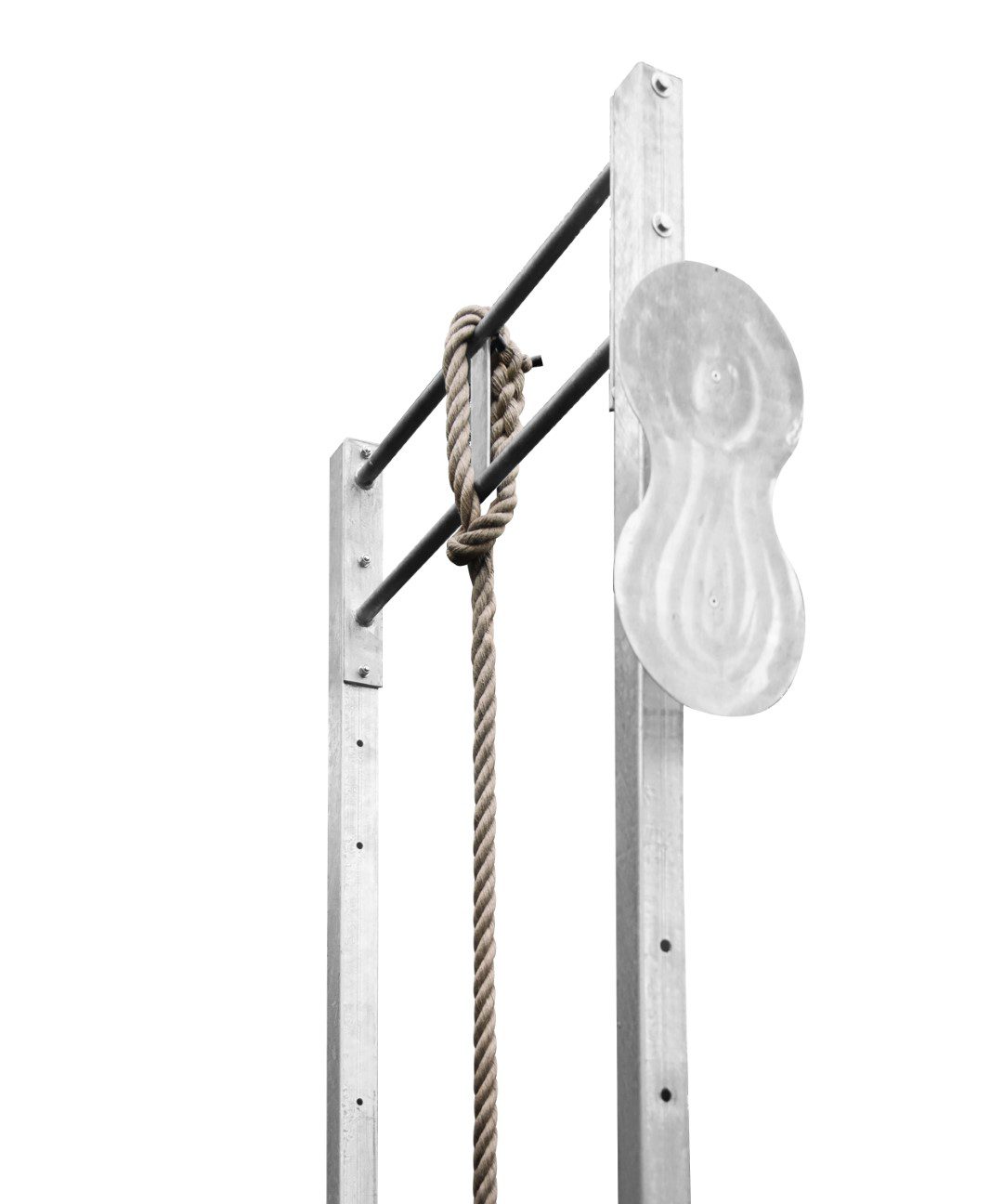 Outdoor galvanised free standing rig